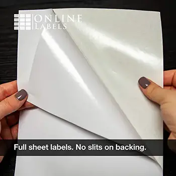 Matte White AWEELON 30Pcs Printable Vinyl Sticker Paper for Inkjet Printer 