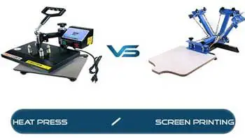 Heat Press vs Screen Printing