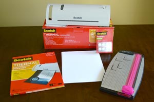 DIY Thermal Laminating