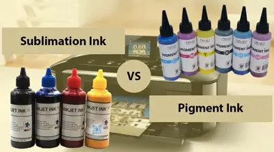 Pigment Ink vs Sublimation Ink