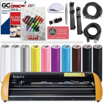 Swing-Design-GCC-Professional-Expert-II-LX-Vinyl-Cutter GCC Professional Expert II LX Vinyl Cutter 24 Inch Wide