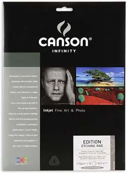  Canson Infinity Edition Etching Rag Fine Art Paper