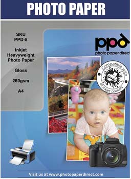 PPD Inkjet Glossy Heavyweight Photo Paper