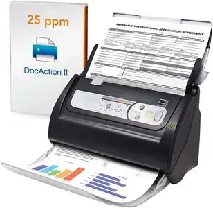 Plustek PS186 High Speed Document Scanner