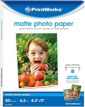 Printworks-Matte-Photo-Paper-for-Inkjet-Printers Printworks Matte Photo Paper for Inkjet Printers