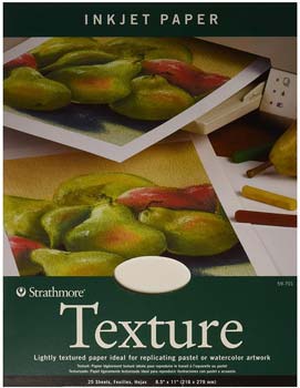 Strathmore-59-701-Textured-Inkjet-Paper Strathmore 59-701 Textured Inkjet Paper