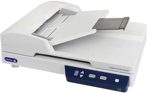 Xerox XD-COMBO Duplex Combo Flatbed Document Scanner, White 