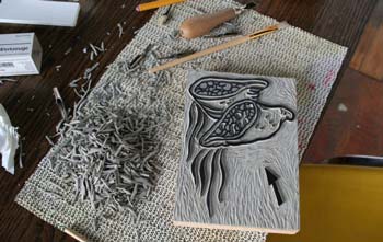 Relief printmaking