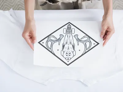 printing design on fabric