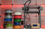 To get started, you'll need at least two rolls of filament for your 3D printer.
