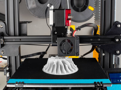 You can pause the 3D printer for a set amount of time.