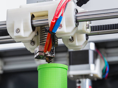 One of the most important parts of a 3D printer is the extruder.