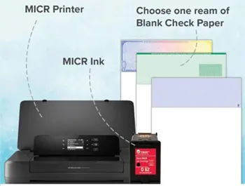 If you want to have your document printed safely MICR ink is the best to use.