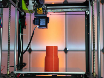 PLA (Polylactic Acid) is a biodegradable polymer used for 3-D printing. It is derived from renewable resources such as corn starch or sugar cane, making it environmentally friendly compared to other materials traditionally used in 3-D printers.