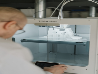 Infill is a material that fills in between layers of your 3D printed object to strengthen it and make it more rigid.
