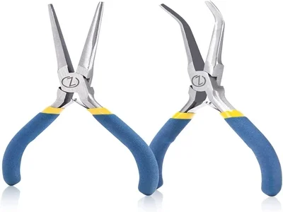 6” Miniature Needle Nose Pliers from VISEMAN are essential if your printed model is stuck to the print bed.